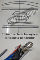 chrome window trims molding for volkswagen golf 7 and golf 7.5