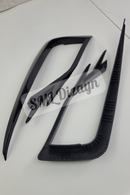 fog lamb eyebrow cover trim for volkswagen golf 75