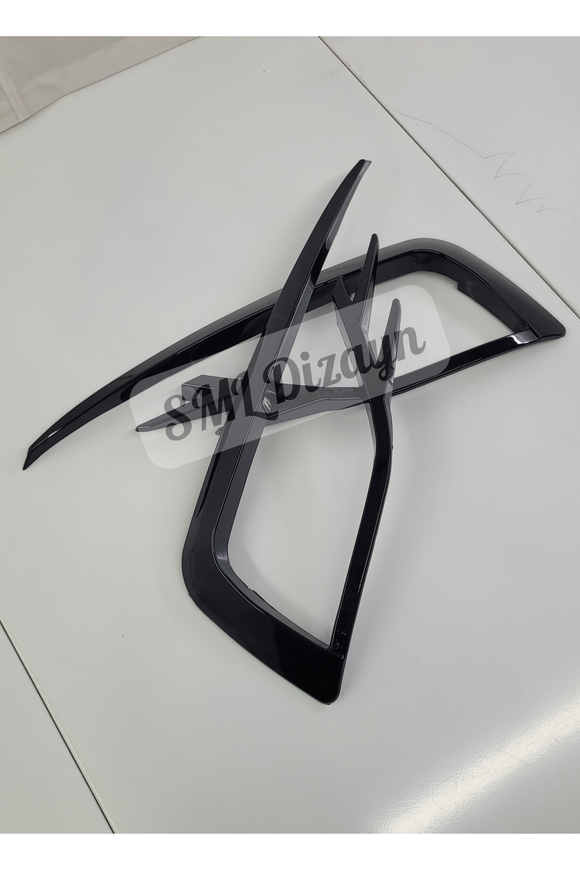 golf 7.5 sis kaşları parlak siyah