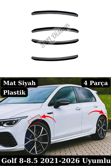 golf 8-8.5 çamurluk flap