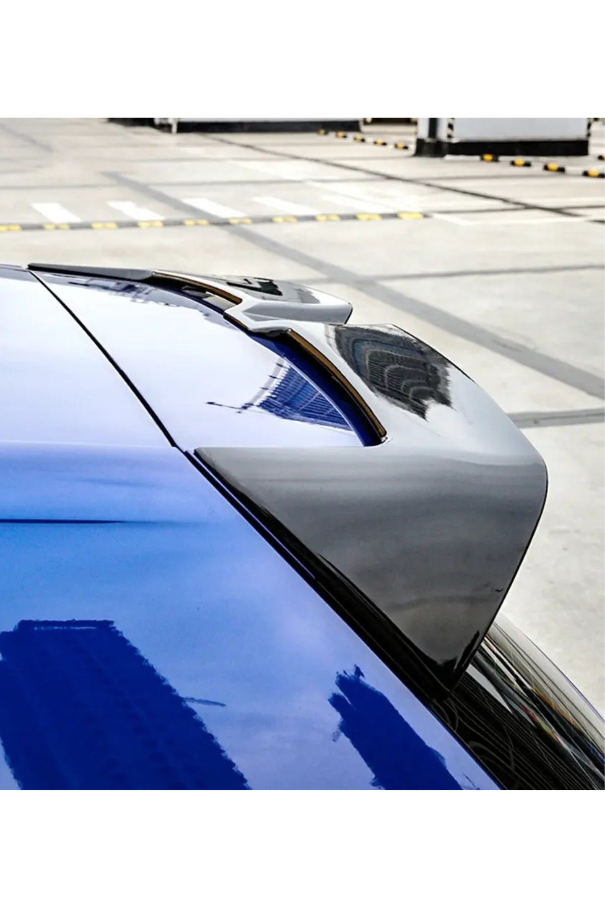 rear trunk spoiler for golf mk8