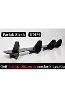 rear diffuser splitter for golf mk7.5 gti