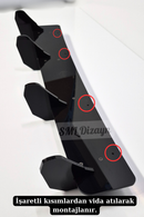 rear diffuser splitter for golf mk7.5 gti