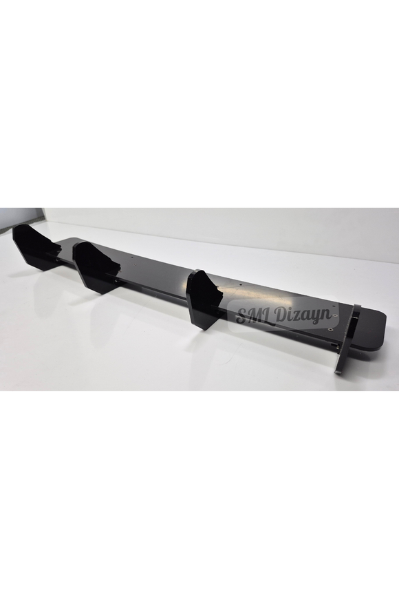 rear diffuser splitter for golf mk7.5 gti