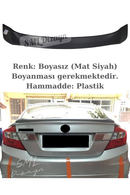 honda civic fb7 bagaj üstü spoiler