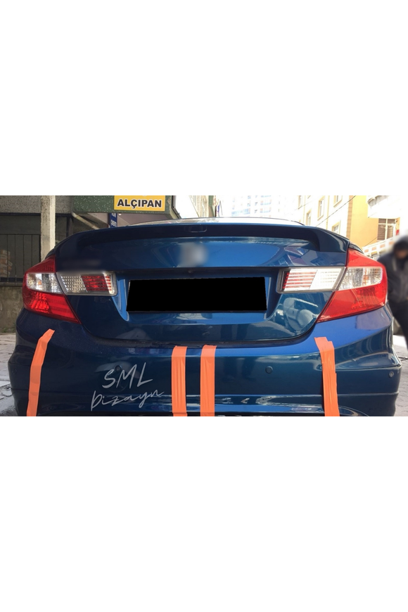 honda civic fb7 bagaj spoyleri çıtası
