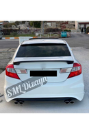 rear trunk spoiler for honda civic 9th sedan
