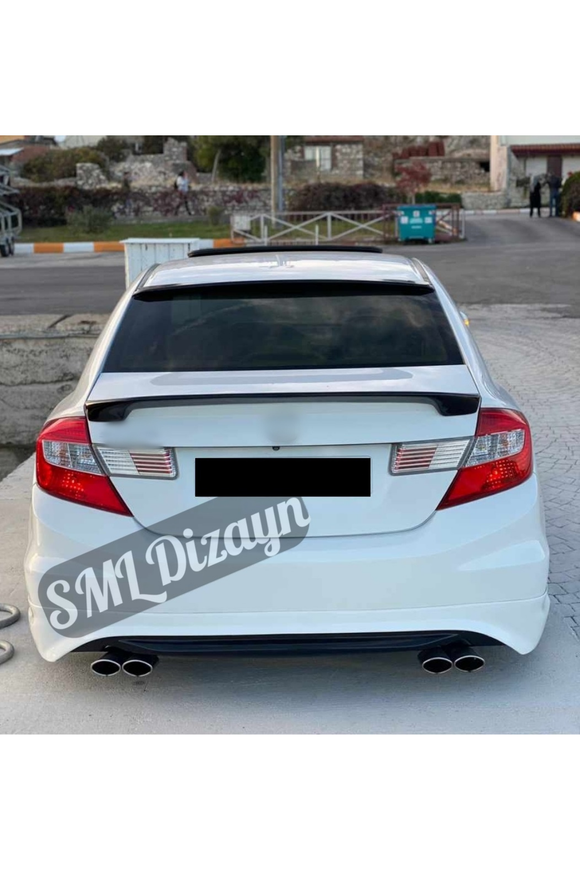 rear trunk spoiler for honda civic 9th sedan