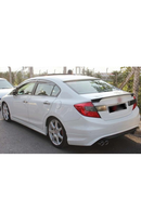 2012-2013-2014-2015-2016 honda civic bagaj üstü spoyler spoiler çıta rüzgarlık kanat