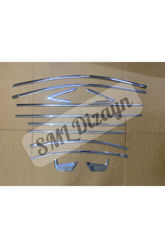 window chrome trim for honda civic 9th gen