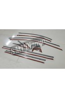 honda civic fb7 krom cam çıtası nikelajı