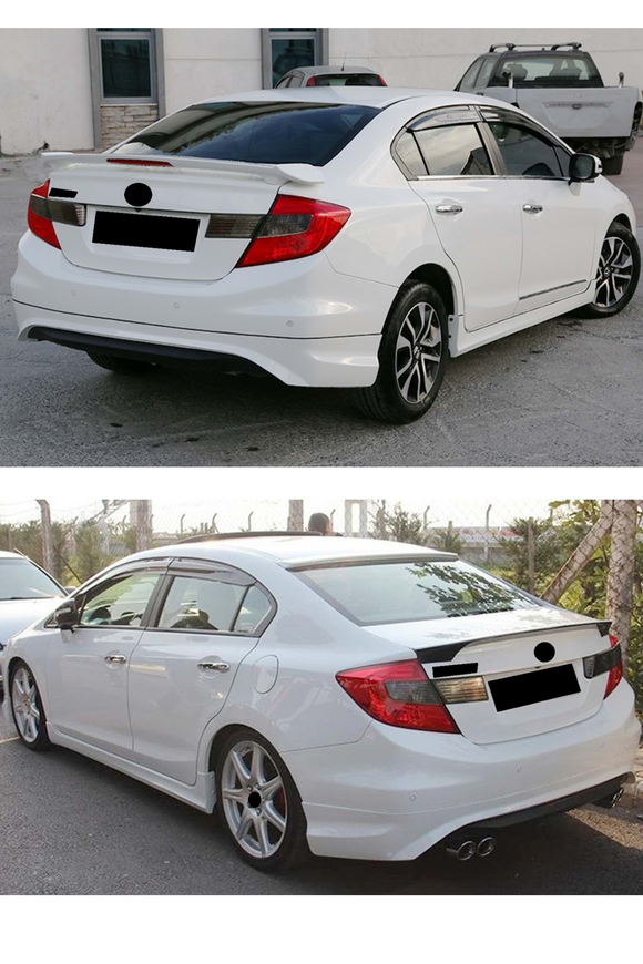 honda civic fb7 modulo arka tampon eki