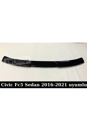 honda civic fc5 cam üstü spoiler tavan spoyler