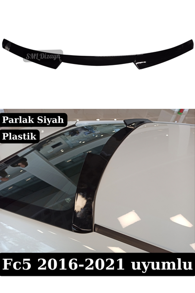 civic fc5 cam üstü spoiler