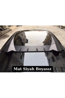 Civic Fc5 Typer Tavan Spoiler Spoyler 3 Parça Mat Siyah Plastik-4