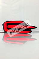 2016-2017-2018-2019-2020-2021 honda civic fc5 kırmızı arka sis ledi lambası