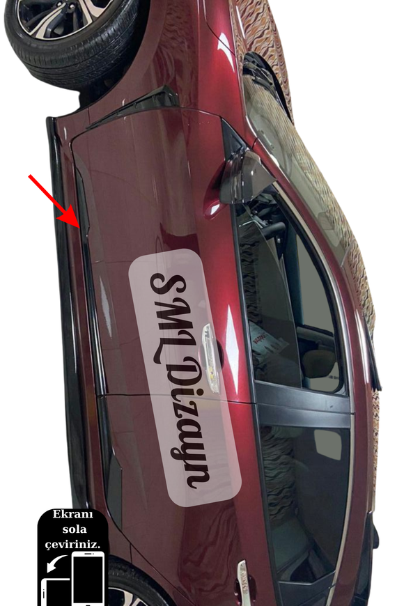 honda civic fc5 yan kapı alt çıtası