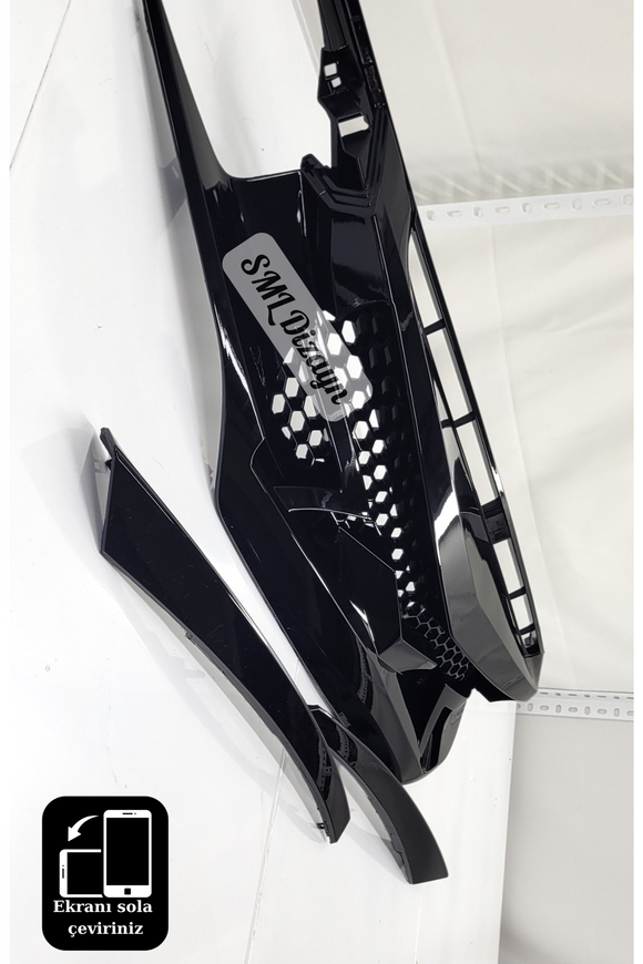 jdm-ghost front grill mesh for honda civic 2016-2017-2018 10th gen