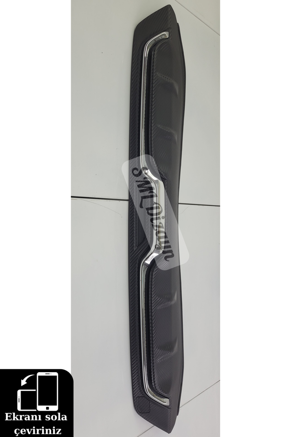 honda civic fc5 karbon görünüm nikelajlı difüzör