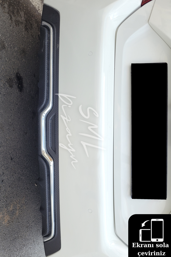 rear diffuser lip for honda civic 10th gen