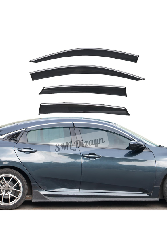 2016-2017-2018-2019-2020-2021 civic fc5 cam rüzgarlığı