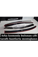 honda civic fc5 krom cam rüzgarlığı