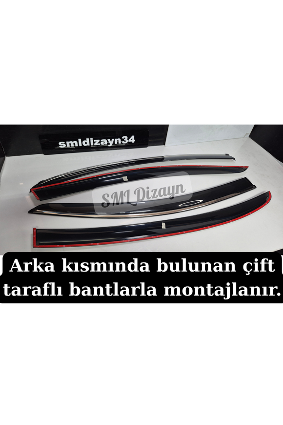 honda civic fc5 krom cam rüzgarlığı