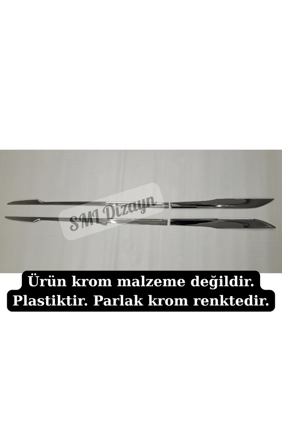 honda civic fc5 krom kapı çıtası nikelajı