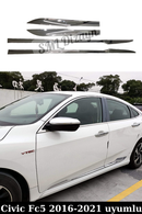 honda civic fc5 krom kapı çıtası