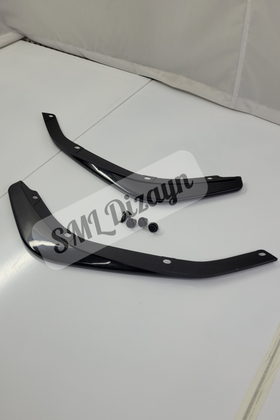 front lip splitter for honda civic 2016-2017-2018-2019-2020-2021