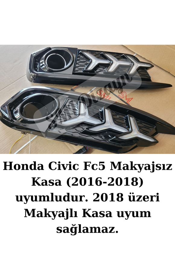 Makyajsız Kasa Civic Fc5 ön led
