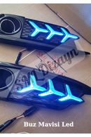 Civic Fc5 Kayan sinyalli gündüz sis ledi