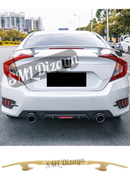 honda civic fc5 bagaj üstü spoler