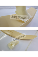 Civic Fc5 Spoiler Trunk Top 2-legged Swallowtail Spoiler Unpainted 2016-2021-10