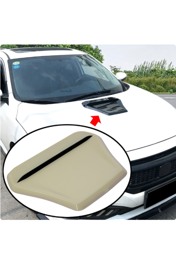 2016 civic hood vent trim