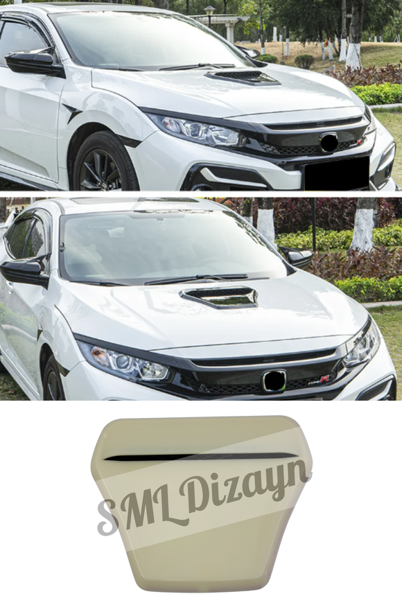 kaput havalandırması honda civic fc5 2016-2017-2018-2019-2020-2021