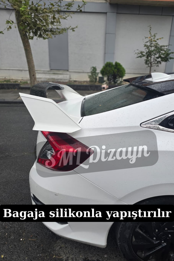 civic fc5 typer yüksek spoiler