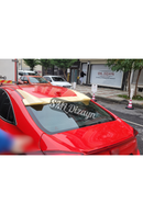 2016-2017-2018-2019-2020-2021 honda civic fc5 cam üzeri spoiler uzay tavan spoyler rüzgarlık