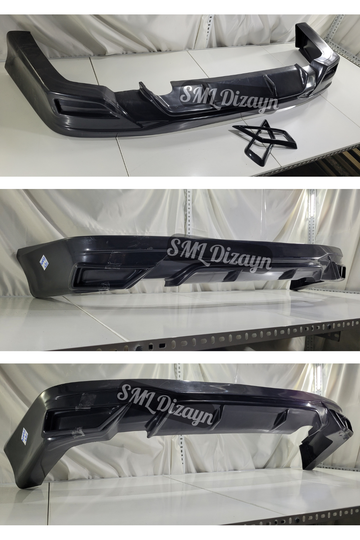 2006-2007-2008-2009-2010-2011 honda civic fd6 arka ek tampon difüzör