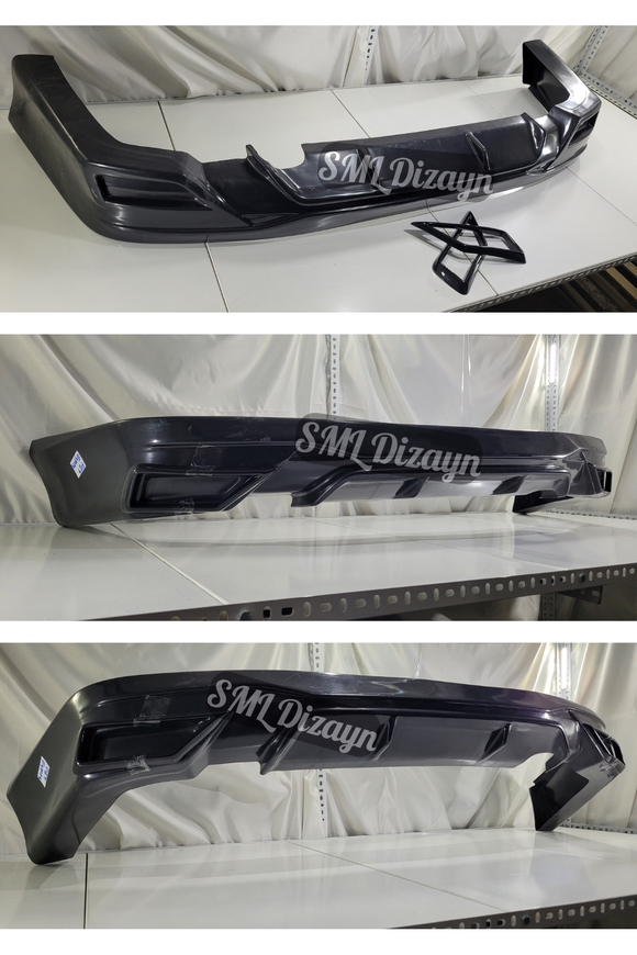 2006-2007-2008-2009-2010-2011 honda civic fd6 arka ek tampon difüzör