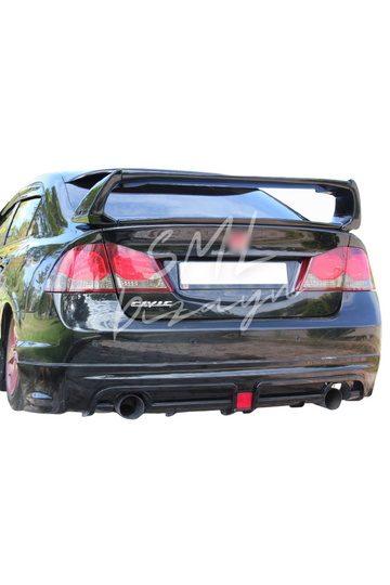 honda civic fd6 bagaj üstü yüksek spoiler spoyler