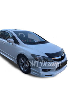 front hood guard protector for 2006-2007-2008-2009-2010-2011-2012 honda civic 8th gen