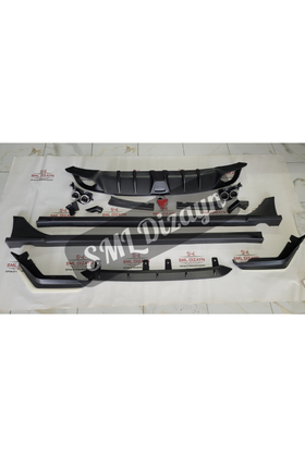 honda civic fe 1 body kit ön ek arka difüzör ek yan marşpiyel