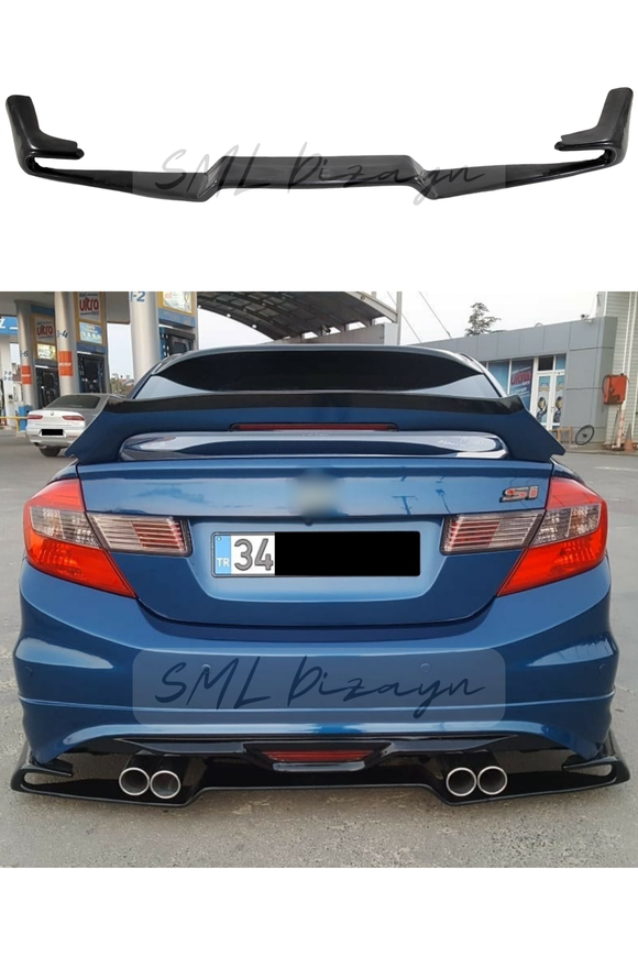 honda civic fb7 içim voltex arka difüzör eki