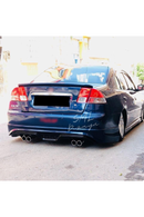 honda civic vtec 2 arka ek tampon difüzör 