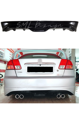 2001-2002-2003-2004-2005-2006 honda civic vtec 2 arka ek tampon difizör