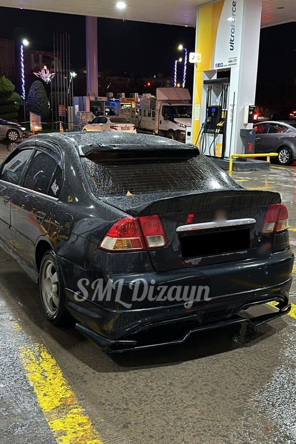 roof spoiler for honda civic vtec 2 2001-2002-2003-2004-2005-2006