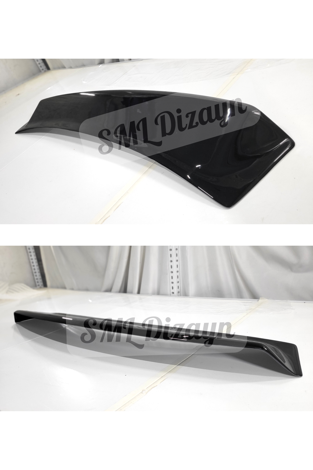 Vtec Rear Wing Civic Vtec 2 Glass Top Spoiler Roof Spoiler Glossy Black 2001-2006 ...