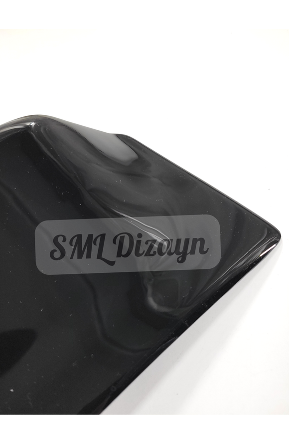 Civic Vtec 2 Cam Üstü Spoiler Tavan Spoyler Parlak Siyah 2001-2006