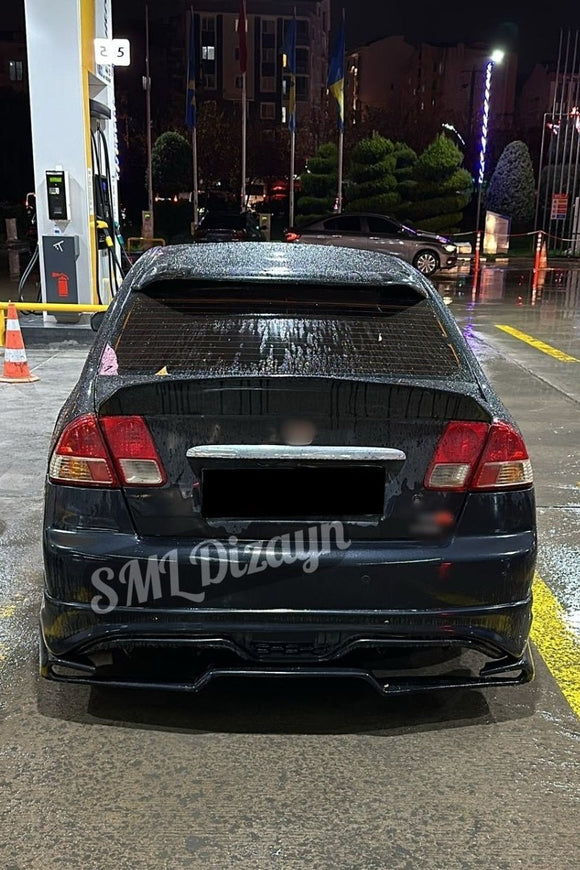 roof spoiler for honda civic vtec 2002-2003-2004-2005-2006